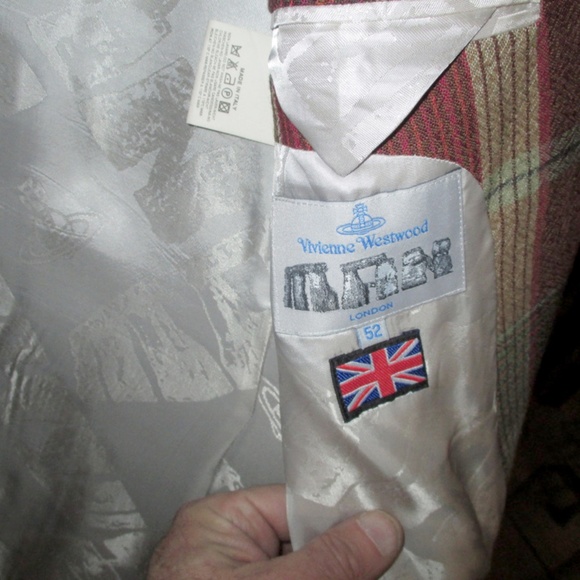 •SOLD• Vivienne Westwood plaid wool suit size 52 - Picture 5 of 8
